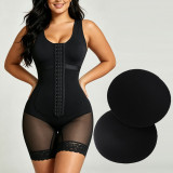 Women Butt Pad Waist Cincher Bodycon Fitted Shaping Bodysuit