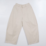 Career Casual Loose Wide-Leg Pants