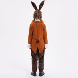 Halloween Kids Alice in Wonderland March Hare Cosplay Stage Performance Role Play Costume