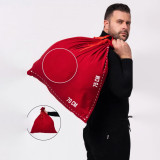 Santa Gift Bag Christmas Costume Large Storage Bag Cos Favor Bag Christmas Outfit Oversized Lucky Pouch Gift Sack