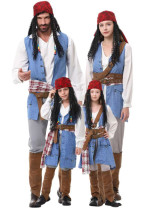 Halloween Medieval Caribbean Pirate Cosplay Pirate Captain Costume Halloween Medieval Caribbean Pirate Cosplay Pirate Captain Costume