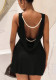 Women Sexy Backless Pearl Dress