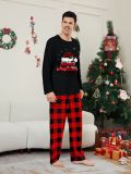 Women’s Santa Claus Print Christmas Family Pajama Set