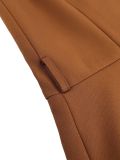 Women’s Fall Winter Chic Turndown Collar Slim Waist Career Elegant A-Line Blazer Dress