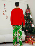 Women’s Santa Claus Print Christmas Family Pajama Set