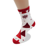 Unisex Fall Winter Christmas Cartoon Mid-Calf Holiday Socks