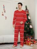 Women’s Santa Claus Print Christmas Family Pajama Set