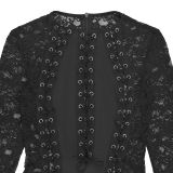 Women’s Lace See-Through Sexy Dress