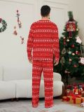 Women’s Santa Claus Print Christmas Family Pajama Set