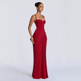 Women’s Formal Party Sexy Straps Mermaid Evening Dress