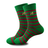 Unisex Fall Winter Christmas Cartoon Mid-Calf Holiday Socks