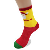 Unisex Fall Winter Christmas Cartoon Mid-Calf Holiday Socks