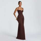 Women’s Formal Party Sexy Straps Mermaid Evening Dress