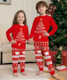 Women’s Christmas Gingerbread Printed Mother and Child Family Pajama Set