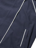 Women’s Spring Fall Casual Contrast Zip-Up JJacket Shorts Two-Piece Sports Set