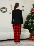 Women’s Santa Claus Print Christmas Family Pajama Set