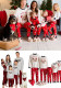 Women’s Christmas Letter Print Long Sleeve Plaid Family Pajama Set