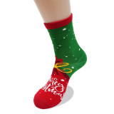 Unisex Fall Winter Christmas Cartoon Mid-Calf Holiday Socks