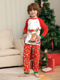 Women’s Santa Claus Print Christmas Family Pajama Set