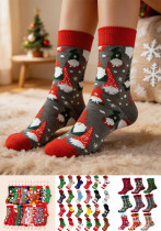 Unisex Fall Winter Christmas Cartoon Mid-Calf Holiday Socks Unisex Fall Winter Christmas Cartoon Mid-Calf Holiday Socks