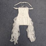 Women Sexy Halter Neck Tassel Bandage Bodycon Dress