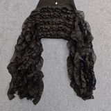 Women Sexy Halter Neck Tassel Bandage Bodycon Dress