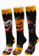 Unisex Fall Winter Halloween Skull Claw Cartoon Casual Calf Socks