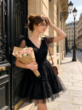 Summer Women's Strap Tulle A-Line Dress