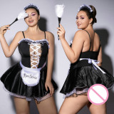 Plus Size Women's Maid Cosplay Lingerie Costume