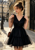 Summer Women's Strap Tulle A-Line Dress