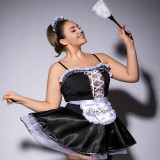 Plus Size Women's Maid Cosplay Lingerie Costume