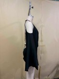 Women Off Shoulder Backless Sexy Batwing Sleeve Beach Bodycon Dress