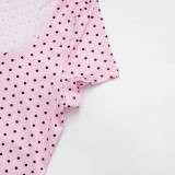 Women Sexy Short Sleeve Top & Pant Two Piece Set