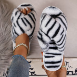 Women Fluffy Slide Sandals