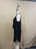 Women Off Shoulder Backless Sexy Batwing Sleeve Beach Bodycon Dress