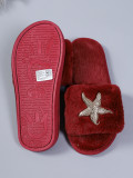 Women Fluffy Slide Sandals