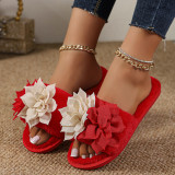 Women Fluffy Slide Sandals