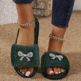 Women Fluffy Slide Sandals