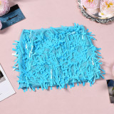 Women Summer Sexy Bodycon Stretchy Sequin Midi Skirt