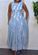 Women Summer Sleeveless Round Neck Lace Sexy French Dress