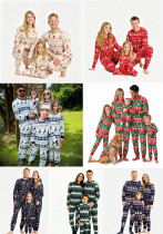 Christmas Family Matching Printed Pajama Set