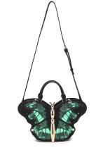 Women Butterfly Handbag Green Wing Crossbody Bag Women Butterfly Handbag Green Wing Crossbody Bag