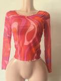 Women’s Fashion Printed Top