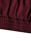 Women’s Color Block Fashion Loose Sports Striped Sweatshirt and Pants Two-Piece Set