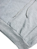 Women’s Fall Winter Casual Hooded Top Wide-Leg Pants Two-Piece Set
