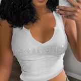 Women’s Summer Beaded Tank Top