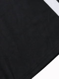 Women’s Color Block Fashion Loose Sports Striped Sweatshirt and Pants Two-Piece Set