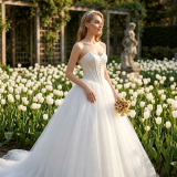 Women’s Bridal Wedding Gown Long Dress