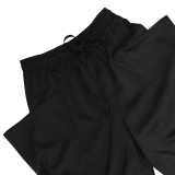 Women's High Waist Loose Harem Pants Pockets Drawstring Waist Casual Pants