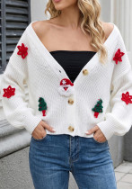 Women Christmas Autumn Winter Outerwear Knit Sweater Women Christmas Autumn Winter Outerwear Knit Sweater